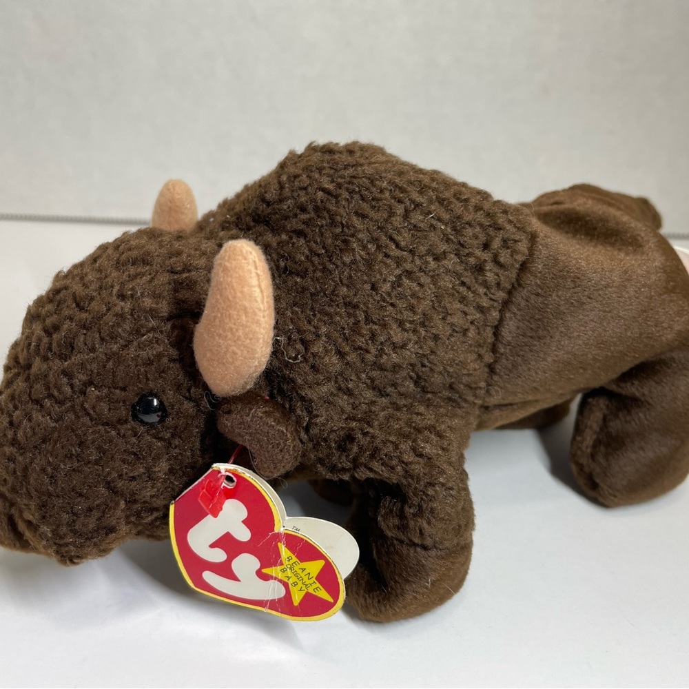 TY 1998 “Roam” the Buffalo Beanie Baby